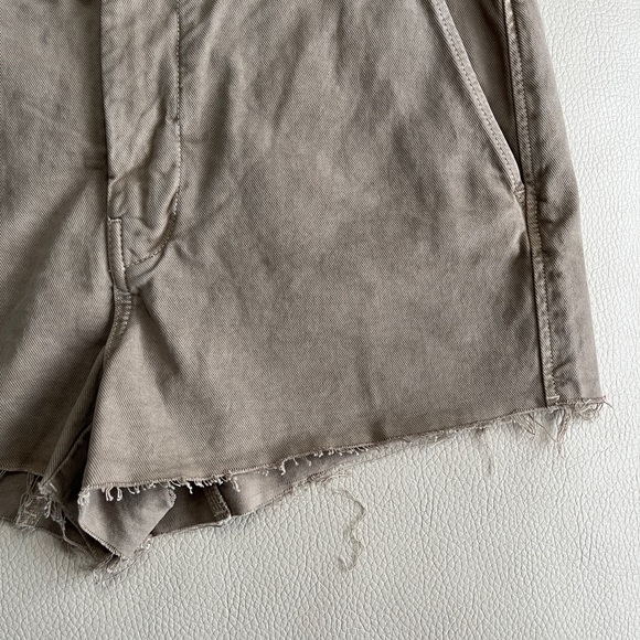 NWT - Zara Women’s ZW Collection Raw Edge Denim Short - Size L - Picture 6 of 13